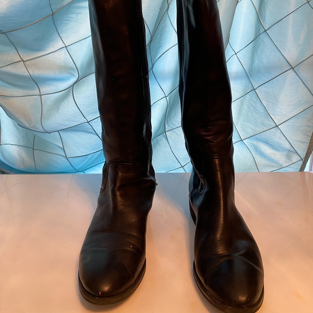 Sam and Edelman riding boots leather knee high